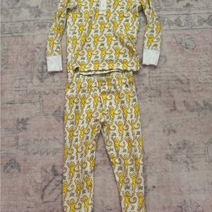 Roller Rabbit Yellow Monkey Pajamas